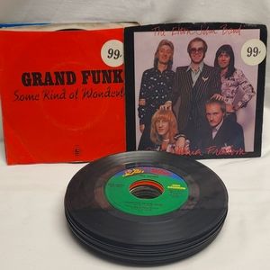 Set of 19 - Vinyl Record 45s Various Singles, Elton John and Others